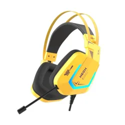 Tai nghe Gaming DareU EH732 | Có dây, Over-ear, RGB, Vàng - Bezon Buôn Ma Thuột