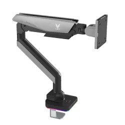 Giá treo màn hình VSP VG60-1 - Đen xám | 17 - 42 inch, chân đế RGB, nút chỉnh LED, cổng USB 3.0 & Type C - Bezon Buôn Ma Thuột