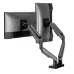 Giá treo màn hình đôi Human Motion T9 Pro II Dual - Xám | 23 - 43 inch - 3