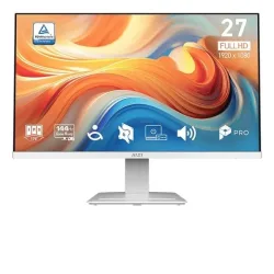 Màn hình Văn phòng MSI PRO MP273W E14A | 27 inch, FHD, 144Hz, IPS, Trắng - Bezon Buôn Ma Thuột