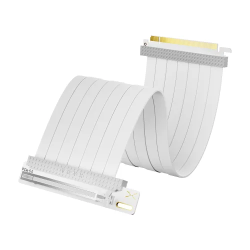 Cáp Riser TRYX Dành Cho Vga Pcie 5.0 String 300mm (F-ATX) - Trắng