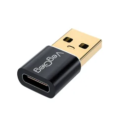 Đầu chuyển OTG USB 3.0 (M) to Type C (F) VEGGIEG V-S122 - Bezon Buôn Ma Thuột