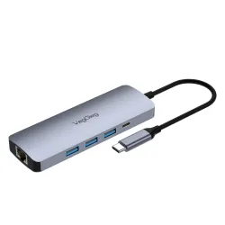 Hub chuyển đổi Type C VEGGIEG V-TC10R | 10 in 1 - Bezon Buôn Ma Thuột