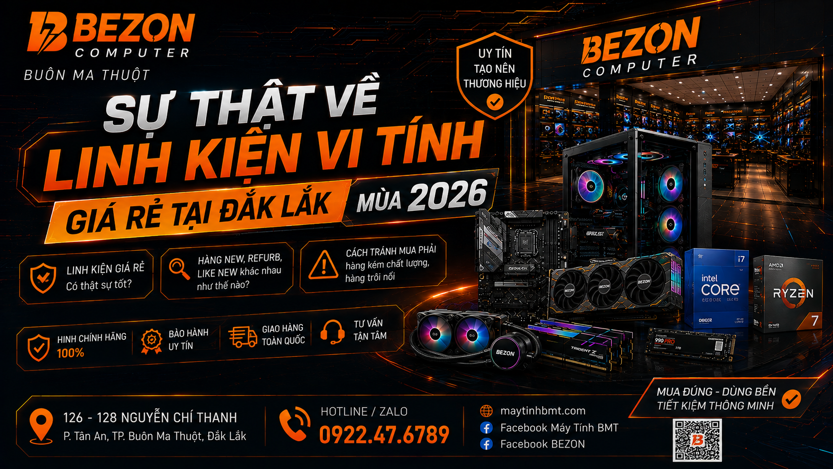 Sự Thật Về Linh Kiện Vi Tính Giá Rẻ Tại Đắk Lắk Mùa 2026