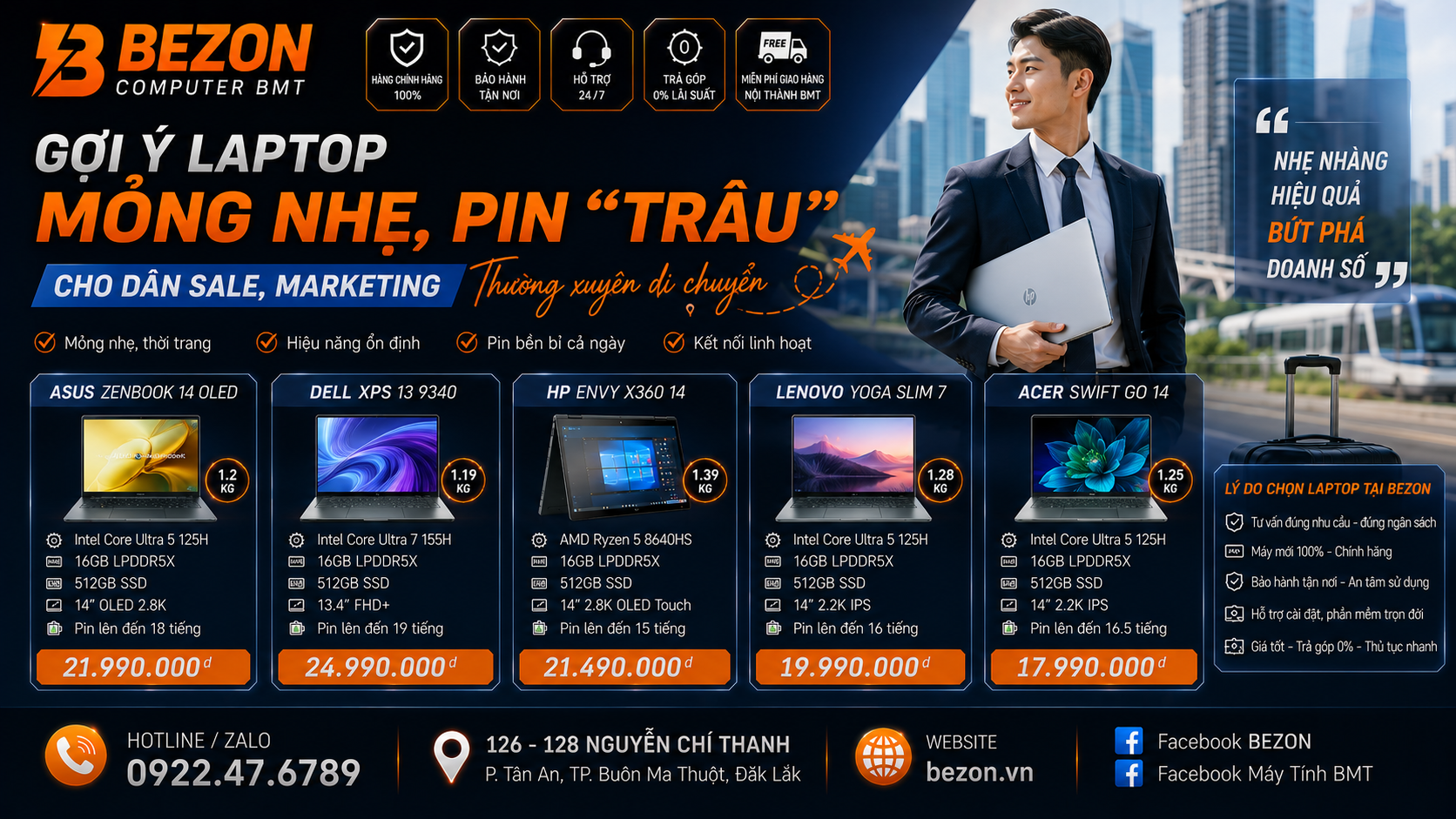 Tổng hợp các mẫu Laptop ASUS Vivobook mỏng nhẹ, màn hình đẹp cho Creator