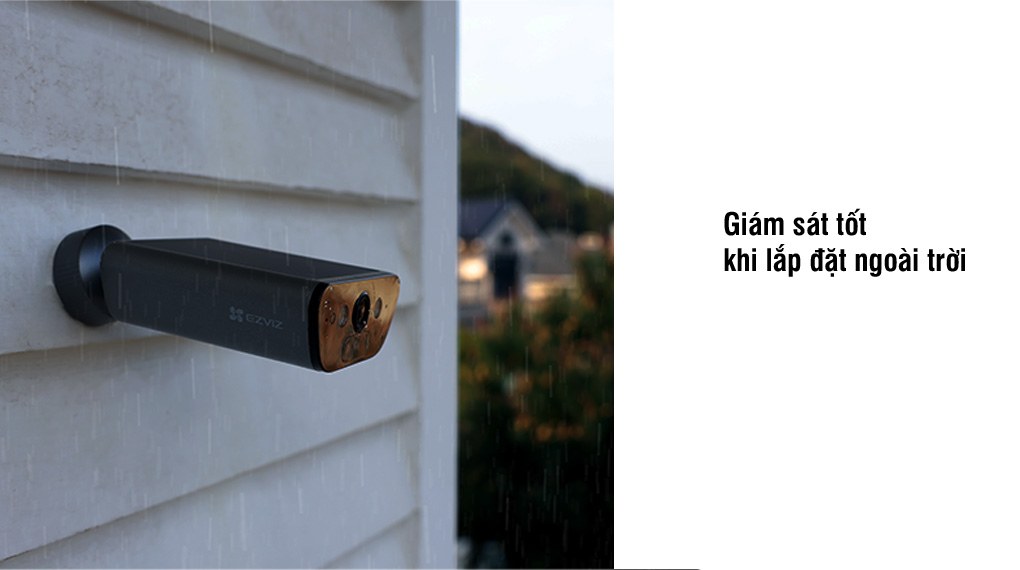 Được thiết kế giám sát tốt khi lắp đặt ngoài trời