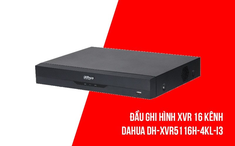 Bán đầu ghi XVR Ai 16 kênh DAHUA DH-XVR5116H-4KL-I3 giá rẻ