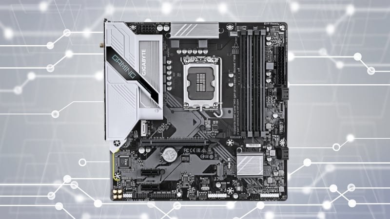 Mainboard Gigabyte B760M Gaming Plus Wifi DDR4 được trang bị chipset Intel® B760 Express