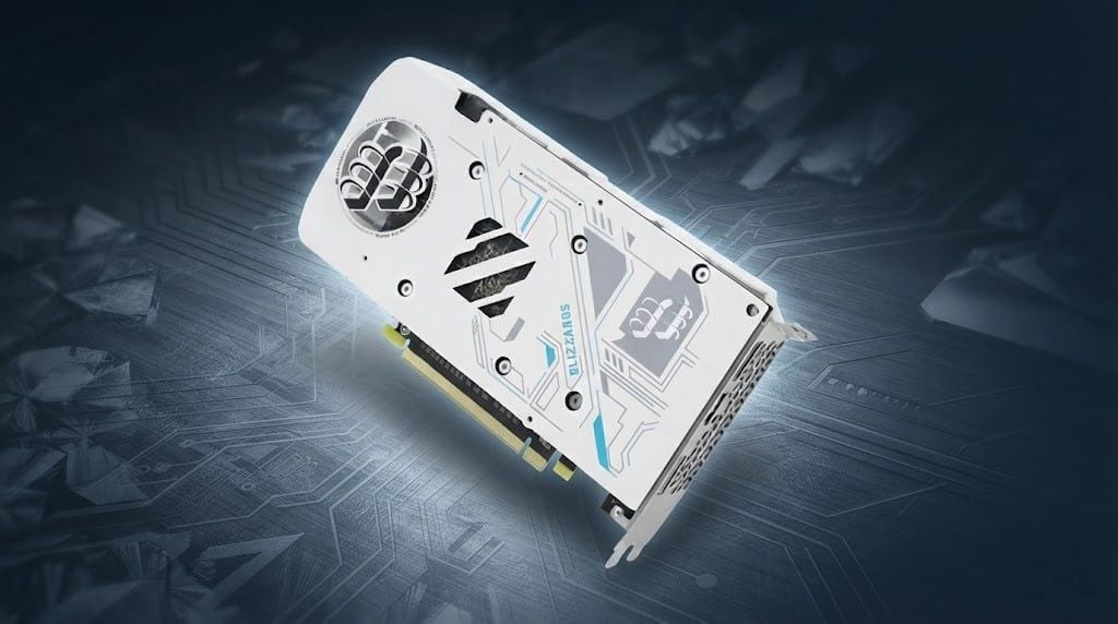 Card màn hình (AMD) Unika Radeon RX 580 BLIZZARDS 8GD5 V2 White | 8GB GDDR5, PCIe 3.0 x16, Dual Fan (SN RX580V2-26086847553525)