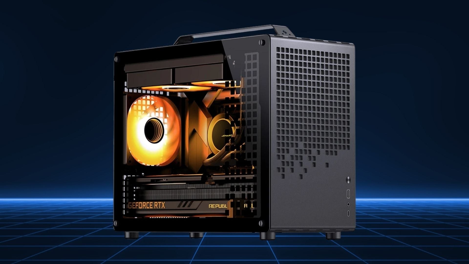 Thùng máy Jonsbo Z20 Micro-ATX Black - bền chắc và thẩm mỹ vượt trội
