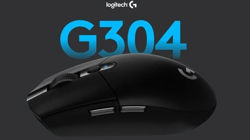 Chuột Logitech G304 có thiết kế nhỏ gọn, trọng lượng nhẹ