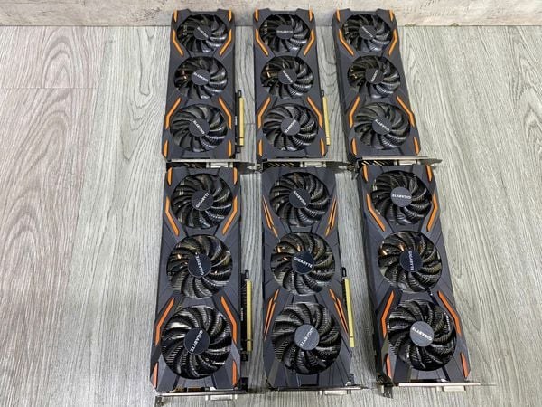 Card màn hình NVIDIA GeForce GTX 1080 GIGABYTE Gaming cũ | 8GB GDDR5X, 2560 CUDA, nguồn đề nghị 500W