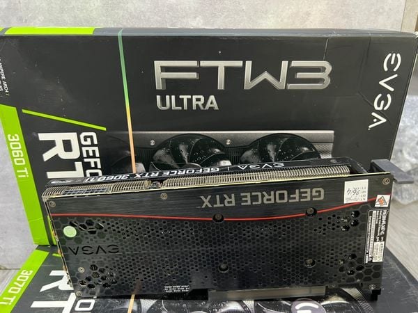 Card màn hình EVGA GeForce RTX 3060 Ti FTW3 ULTRA GAMING QSD | 8GB GDDR6, 256-bit, nguồn đề nghị 600W