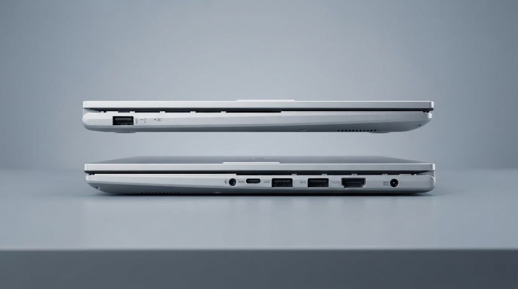 Laptop ASUS Vivobook 14 X1404MA-EB027W | Core 3 304, 8GB DDR5, SSD 512GB NVMe, 14