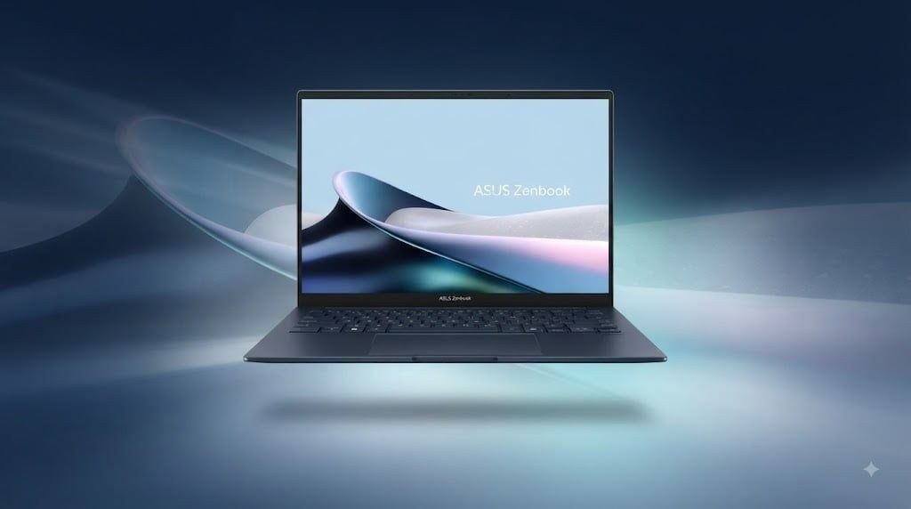 Laptop ASUS Zenbook 14 UX3405CA-ST630W | U7-255H, 16GB LPDDR5X, SSD 512GB NVMe, 14