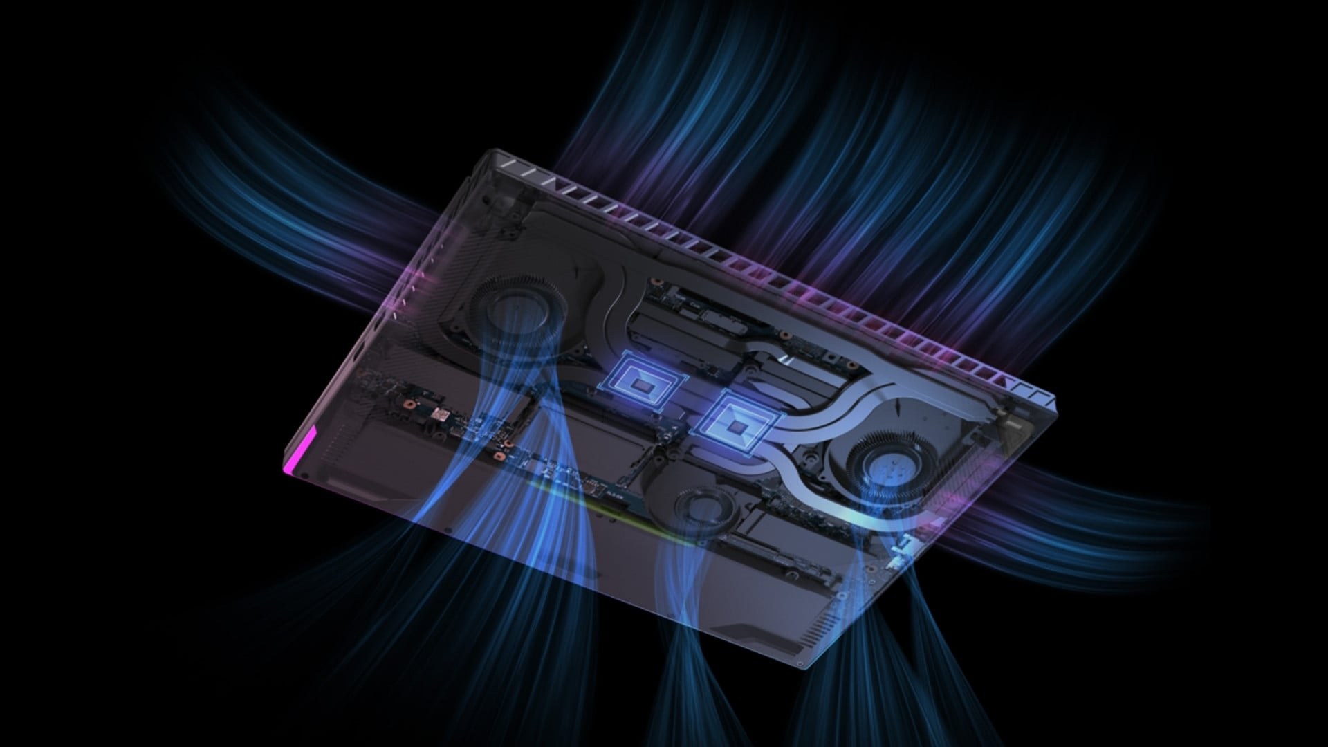 ASUS ROG Strix G16 G614PM-TS147W - Hệ thống tản nhiệt cao cấp