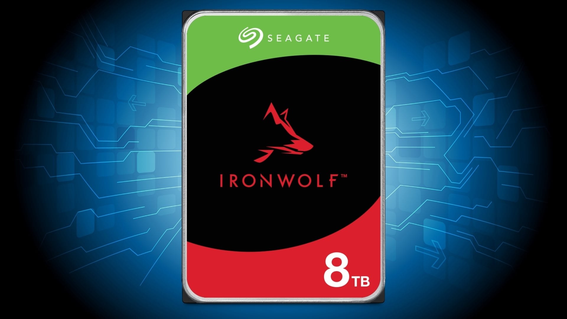 Ổ cứng HDD Seagate IronWolf NAS 8TB ST8000VN004 - Giải pháp lưu trữ chuyên dụng