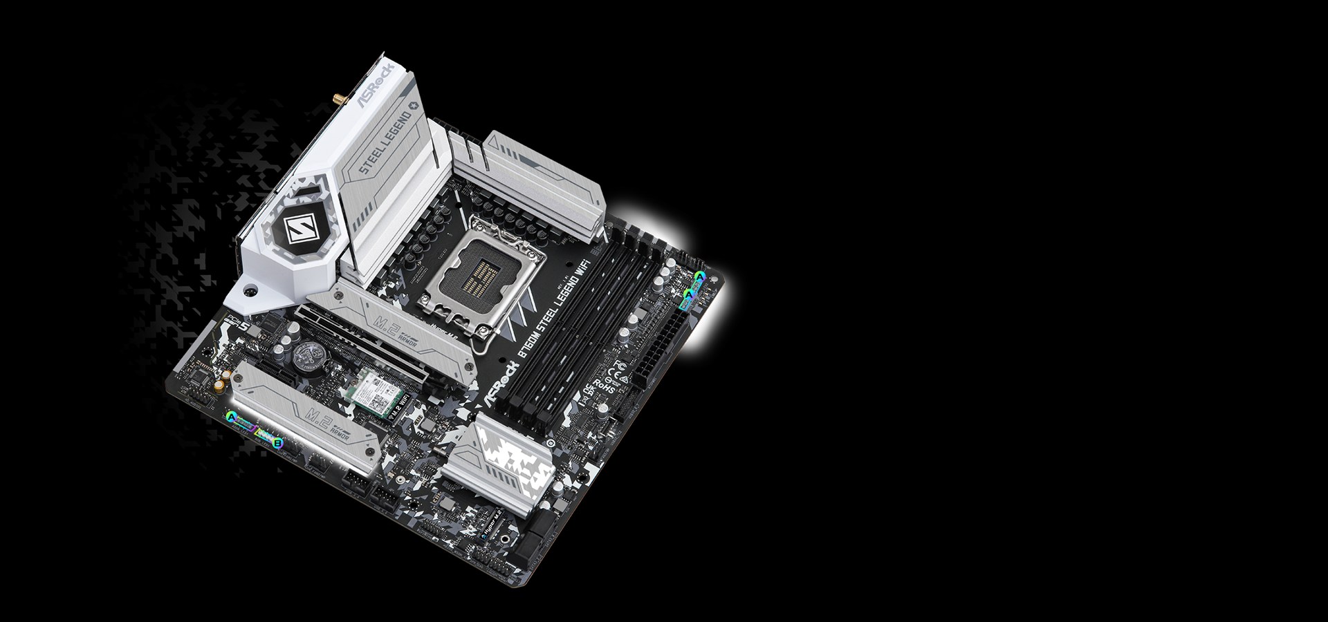 Mainboard ASRock B760M Steel Legend Wifi DDR5 | LGA 1700, mATX, 4 khe RAM