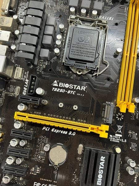 Mainboard Biostar B250 BTC DDR4 Cũ | LGA 1151, ATX, 2 khe RAM