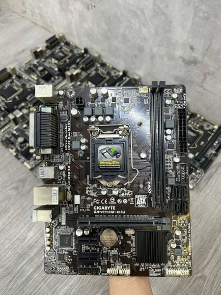 Mainboard Gigabyte H110M-DS2 DDR4 Cũ | LGA 1151, mATX, 2 khe RAM