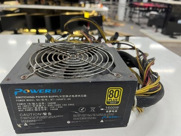 Nguồn Máy Bộ Bitcoin 1200-1600W 80 Plus Gold QSD