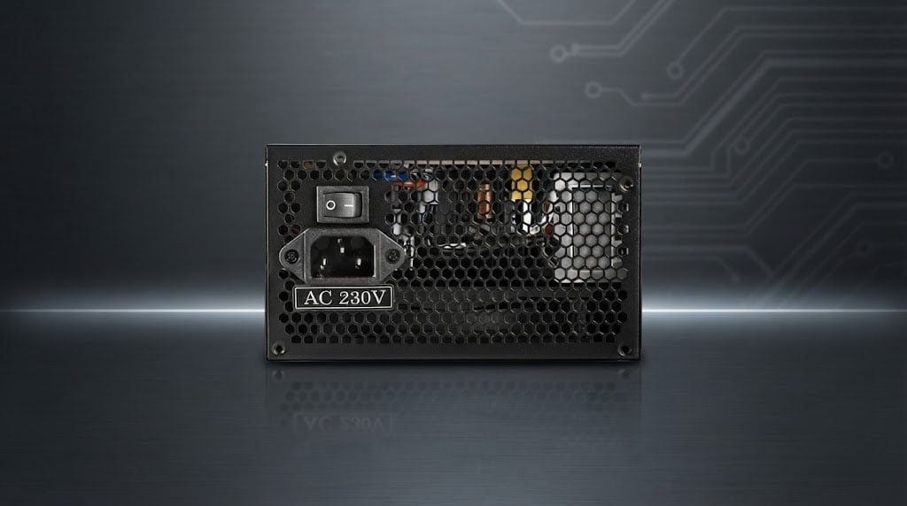 Nguồn máy tính Jetek ST550 V3 550W | 450W Liên tục, Non Modular, Cáp dẹt, ATX, Đen