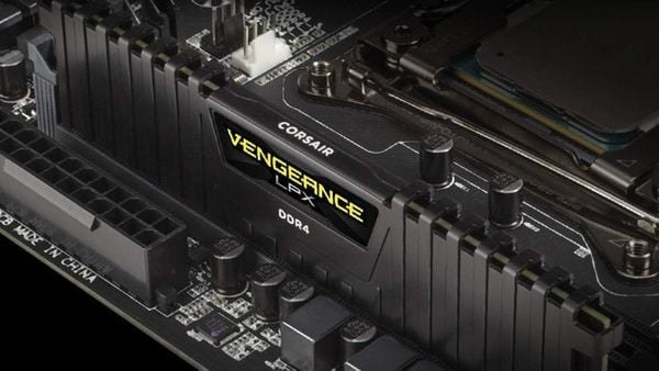 RAM PC Corsair Vengeance LPX 16GB DDR4 Black | (1x16GB), 3200MHz, Intel/AMD CMK16GX4M1E3200C16