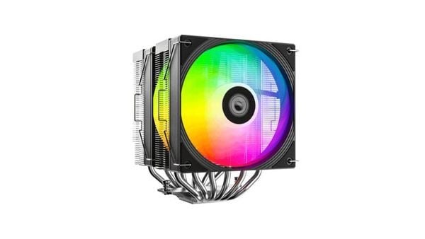 Tản nhiệt khí ID-COOLING FROZN A510 Turbo | 1 Fan 120mm PWM, TDP 240W, 5 ống đồng Direct Touch, Đen