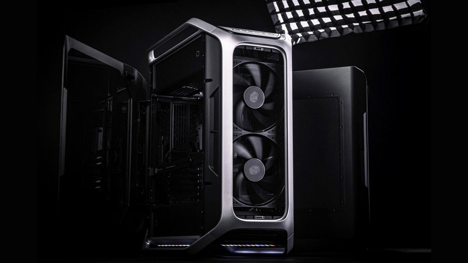 Case Cooler Master Cosmos Alpha Đen - Hỗ trợ tối đa hệ thống tản nhiệt lớn