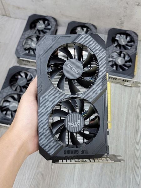 Card màn hình NVIDIA GeForce GTX 1660 Ti ASUS TUF Gaming cũ | 6GB GDDR6, 1536 CUDA, 450W