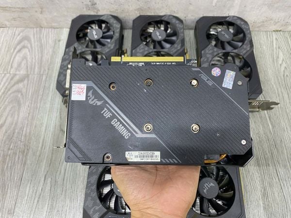 Card màn hình NVIDIA GeForce GTX 1660 Super ASUS TUF Gaming cũ | 6GB GDDR6, 1408 CUDA, 450W