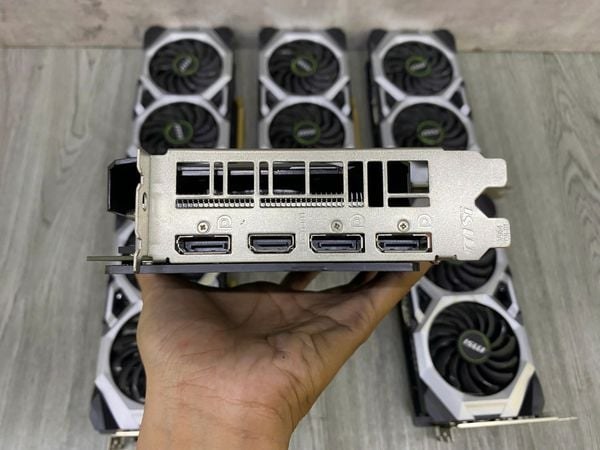 Card màn hình NVIDIA GeForce GTX 1660 Super MSI Ventus OC cũ | 6GB GDDR6, 1408 CUDA, 450W