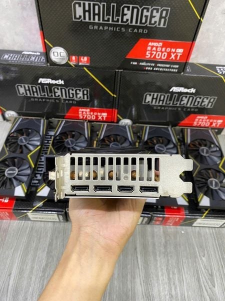 Card màn hình AMD ASRock RX 5700XT CHALLENGER D 8GB OC 2 FAN QSD
