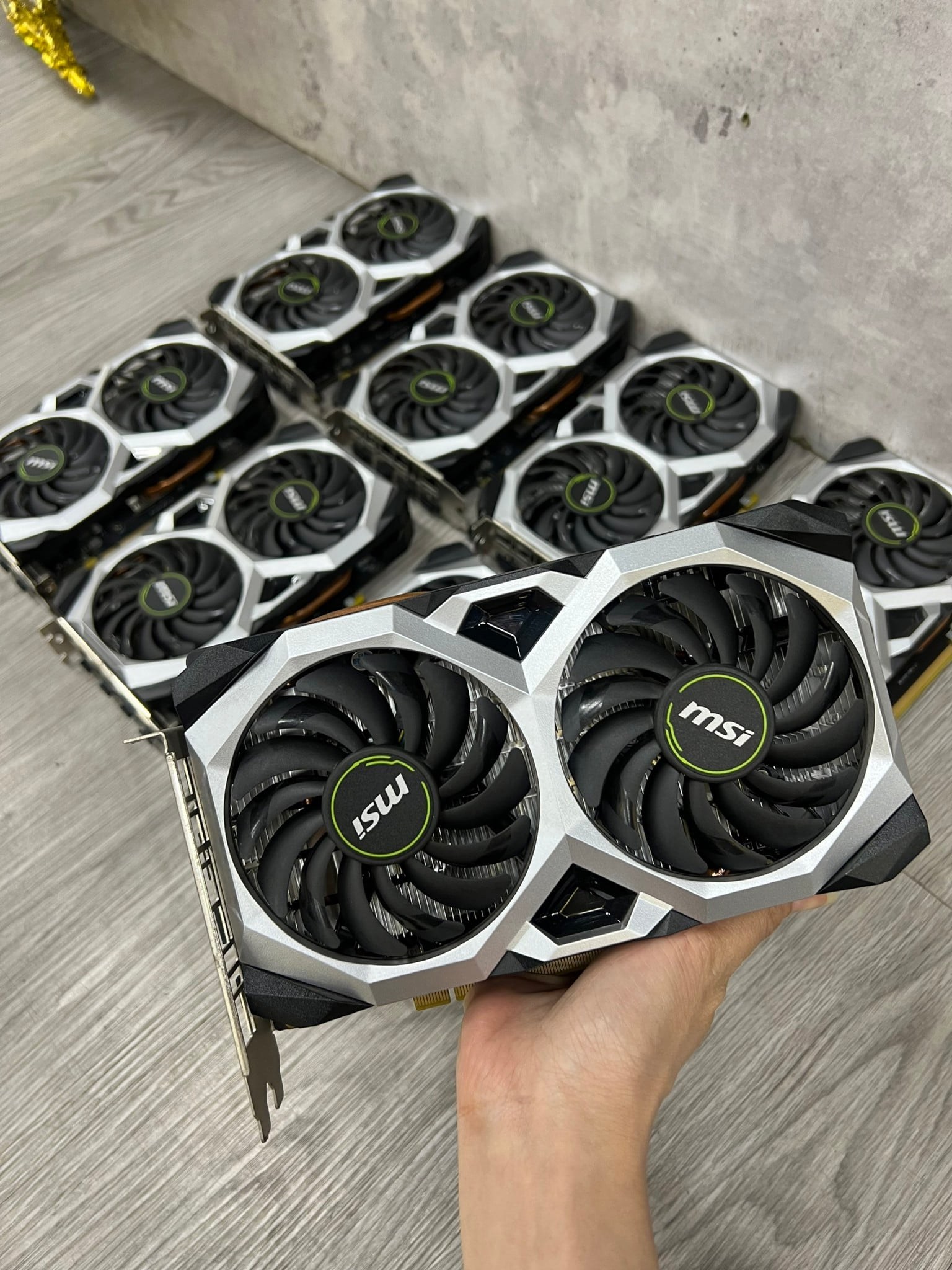 Card màn hình NVIDIA GeForce GTX 1660 Super MSI Ventus XS OC cũ | 6GB GDDR6, 1408 CUDA, 450W