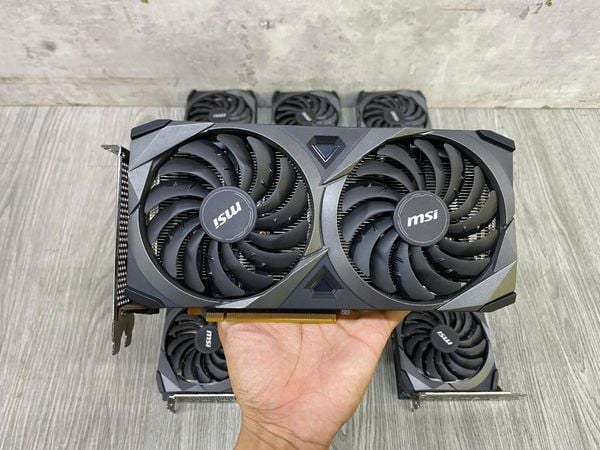 Card màn hình MSI RTX 3060 Ti Ventus 2X OC V1 8GB 2 Fan QSD