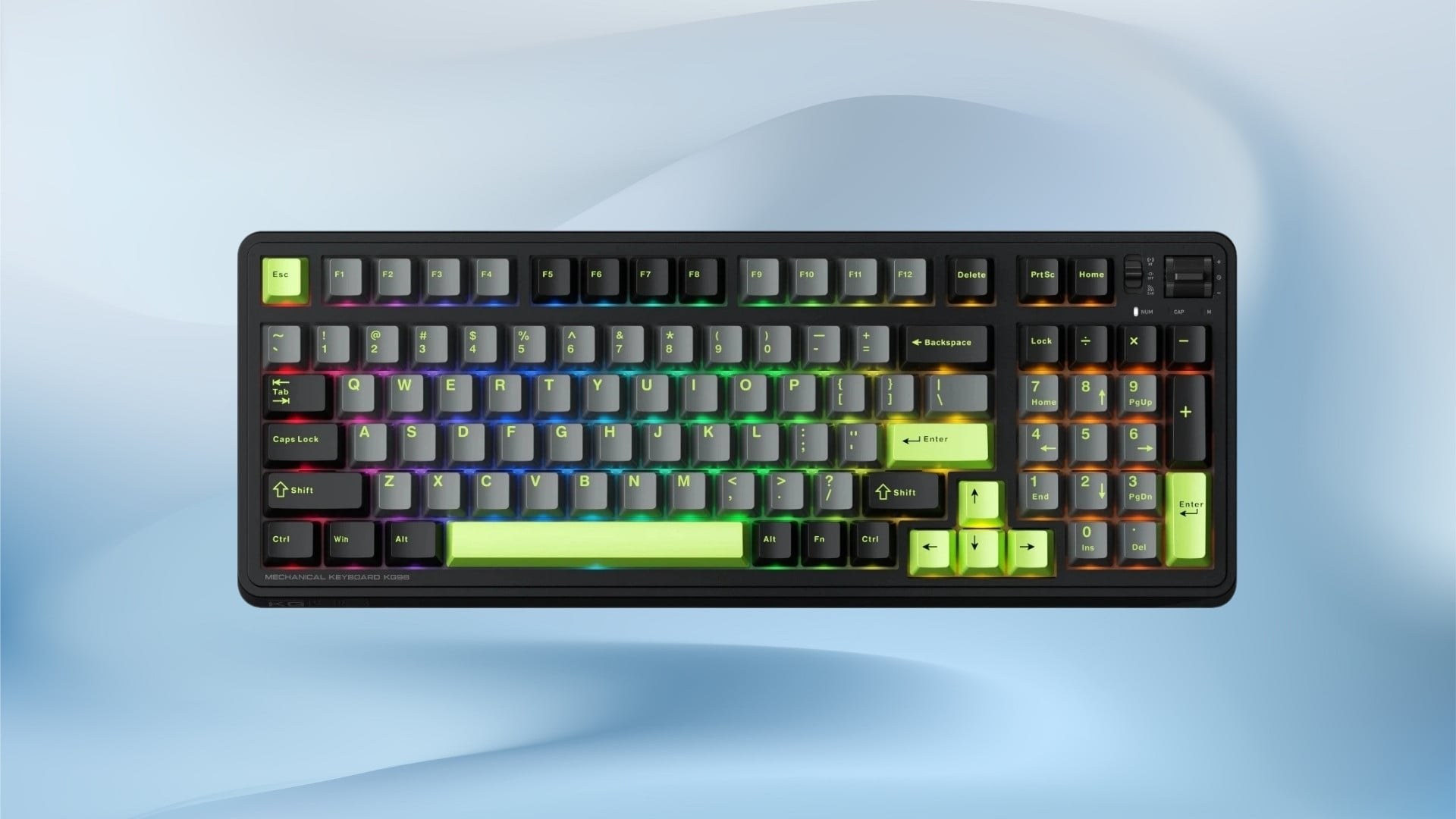 Bàn phím cơ không dây Gaming ATK VXE V75X Black Berry - Thiết kế CNC cao cấp, kết nối 3 chế độ và hiệu năng gaming tốc độ cao