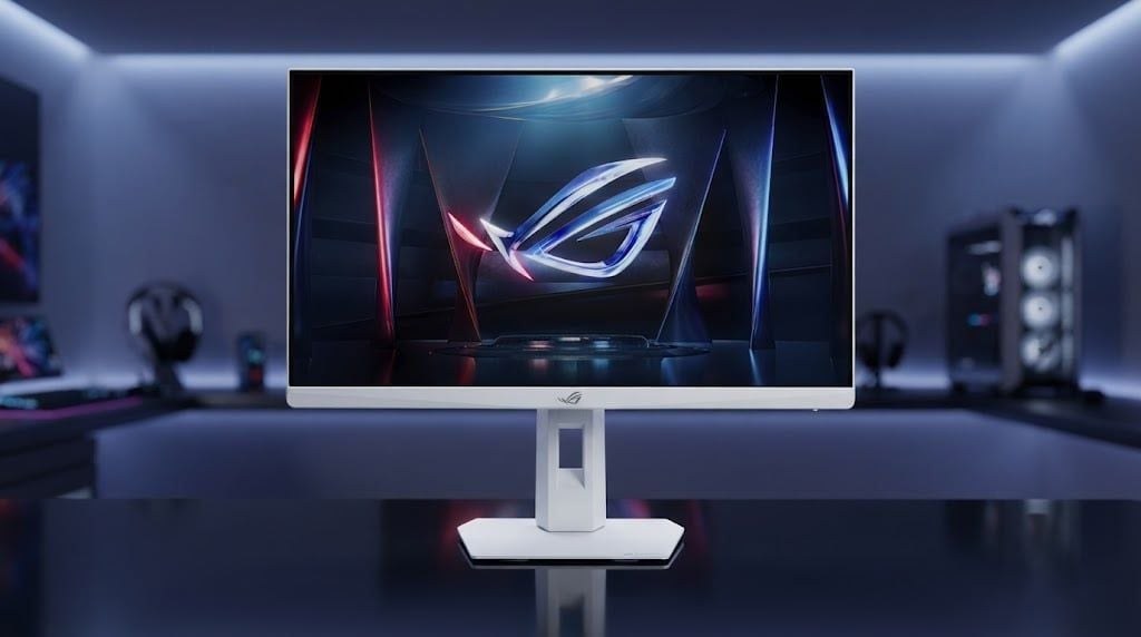 Màn hình Gaming ASUS ROG Strix XG259QNSR-W Ace | 25 inch, Full HD, IPS, 420Hz, 0.3ms, HDR400, Trắng