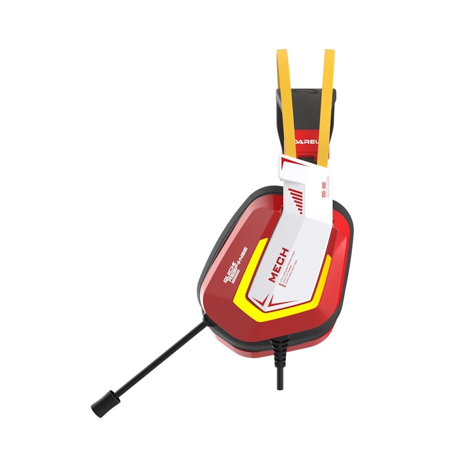 Tai nghe Gaming Dare-U EH732 | Có dây, Over Ear, RGB, Đỏ