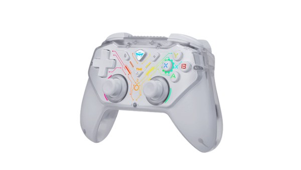 Tay game Machenike G3s Dual Mode - White | Có dây, 2.4G Wireless