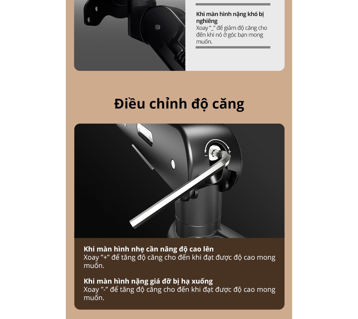 Giá treo màn hình AOC AM400B - Đen | 17 - 34 inch