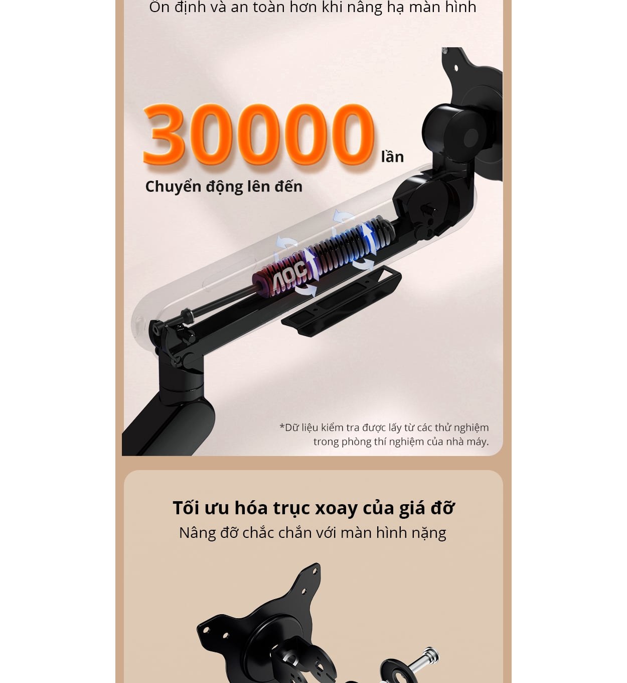 Giá treo màn hình AOC AM400B - Đen | 17 - 34 inch