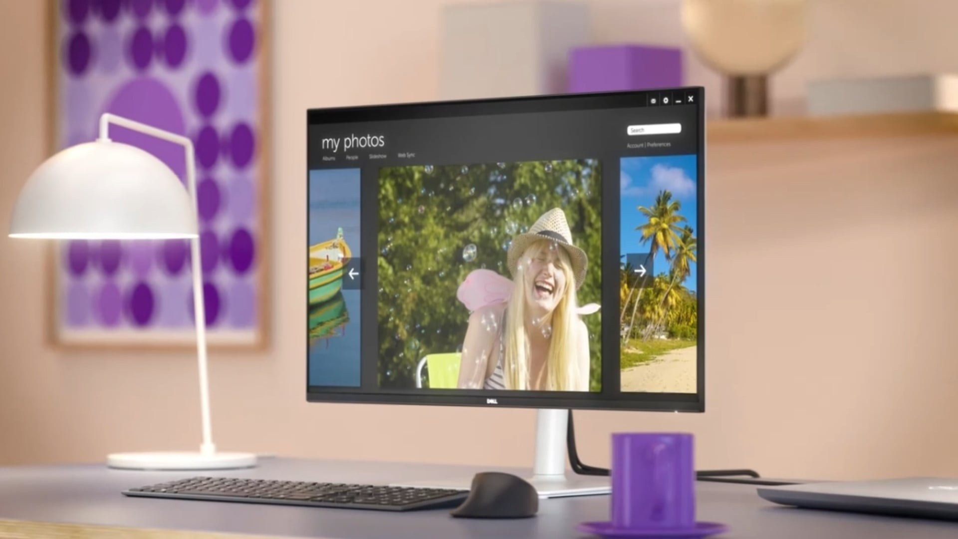 Màn hình văn phòng Dell S2425HSM 24 Inch IPS 144Hz - Thiết kế Ash White sang trọng