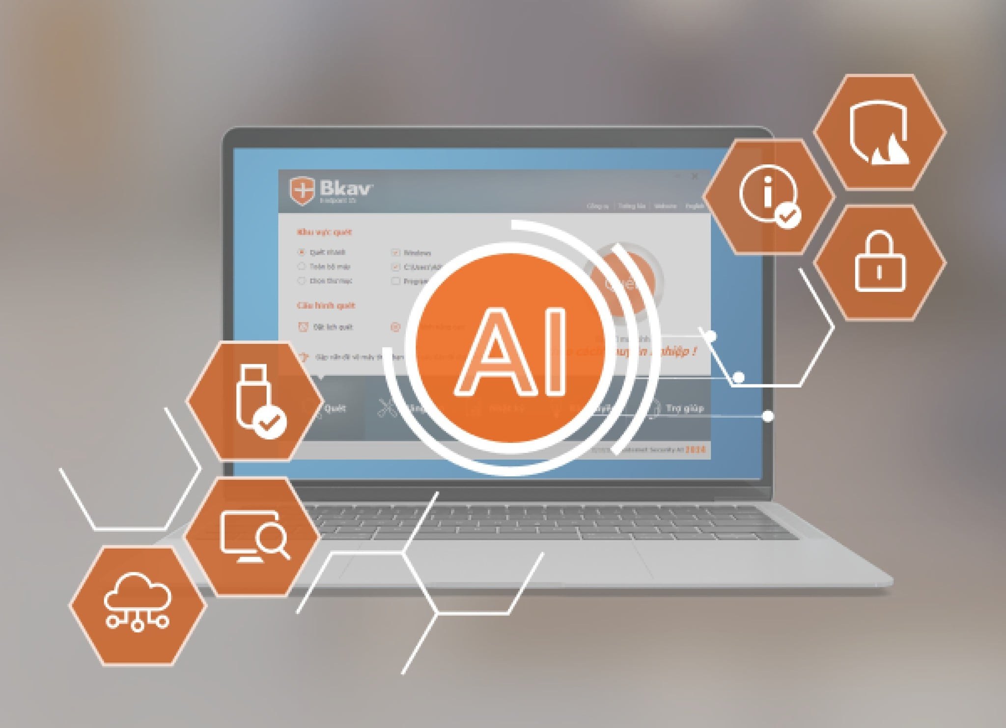Phần mềm diệt virus BKAV Pro Internet Security - bảo vệ máy tính của bạn toàn diện
