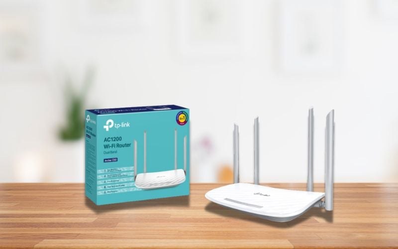Archer C50 có tốc độ Wi-Fi với hai băng tần kết nối đồng thời