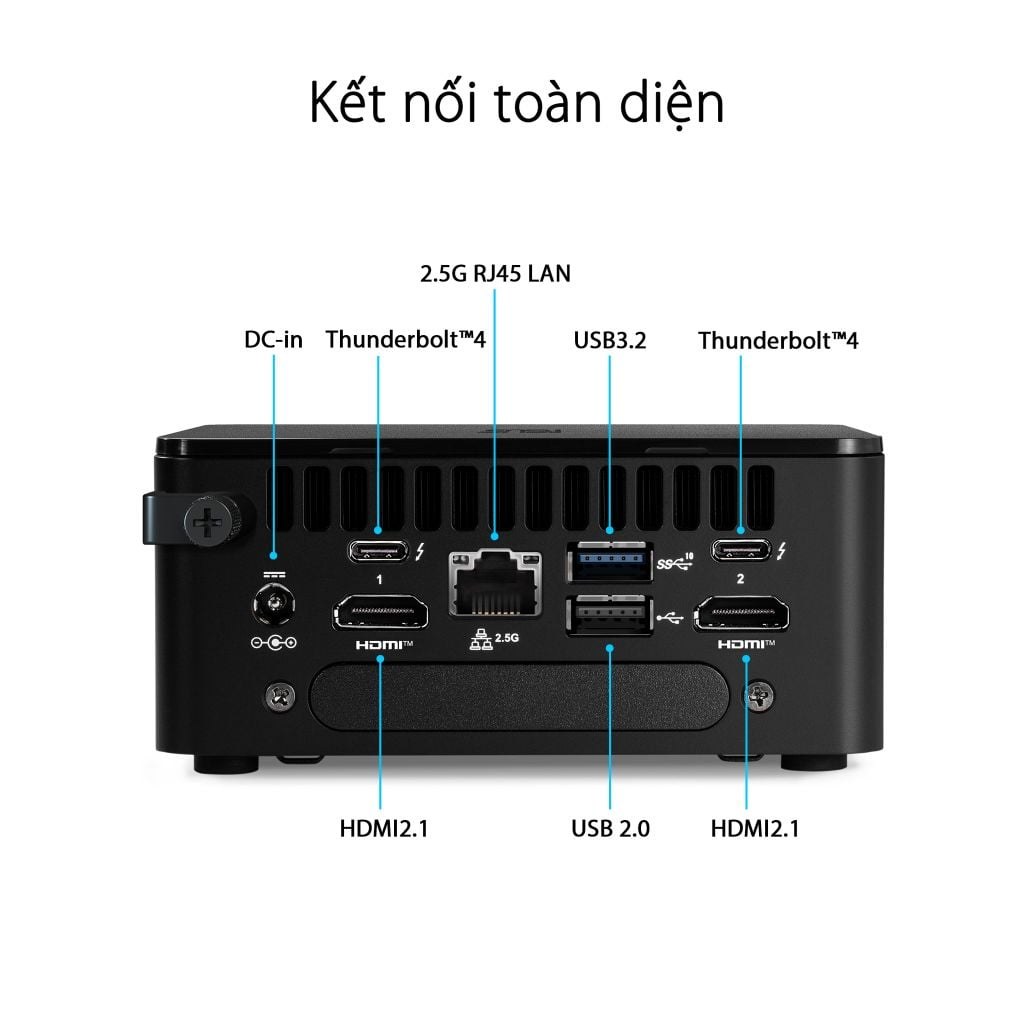 Mini PC ASUS NUC 13 PRO Arena Canyon Tall | i5 13420H (RNUC13ANHH500000I)