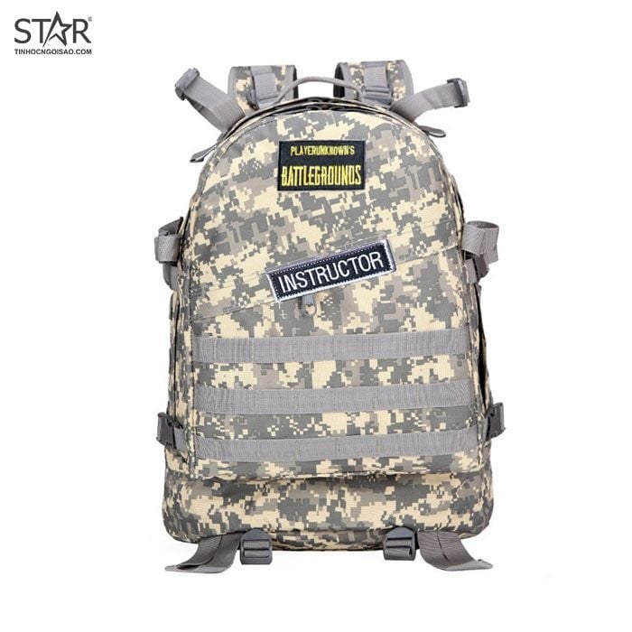Balo 3 Game Battlegrounds (PUBG) Lớn (51 x 38 x 18cm)