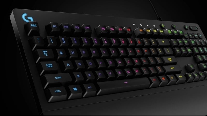 Bàn phím giả cơ Logitech G213 Prodigy sở hữu thiết kế đơn giản nhưng tinh tế