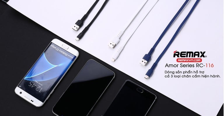 Cáp Sạc Remax RC-116A ( USB qua Type-C )