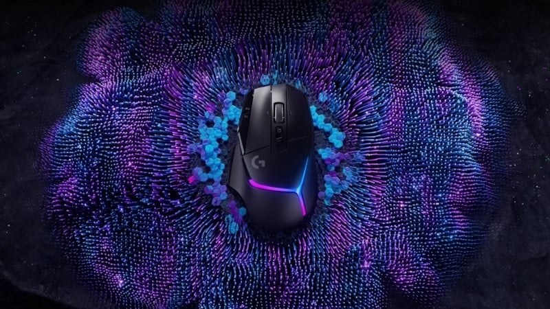 Chuột Logitech G502 X Plus LightSpeed có thiết kế công thái học tối ưu, thoải mái