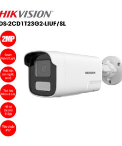 Camera IP 2MP thân HIKVISION DS-2CD1T23G2-LIUF/SL